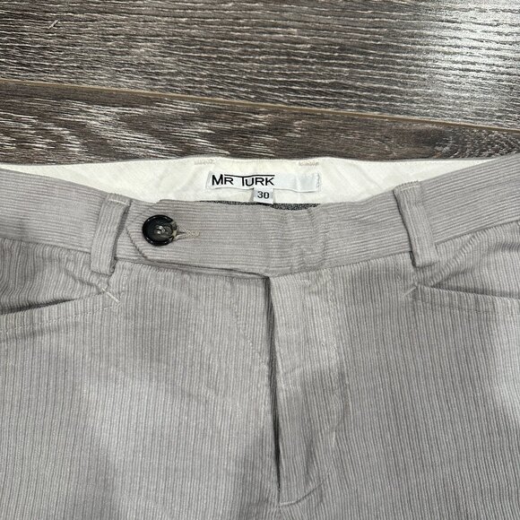 Mr Turk Men’s Grey Pants – Size 30 - Picture 6 of 8